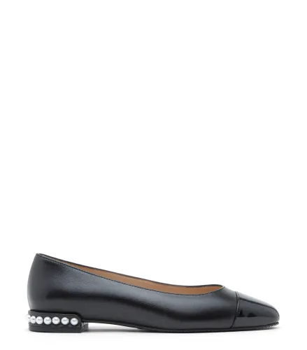 PEARL FLAT, SW Selection, , CUIR VERNI - Stuart Weitzman - Modalova