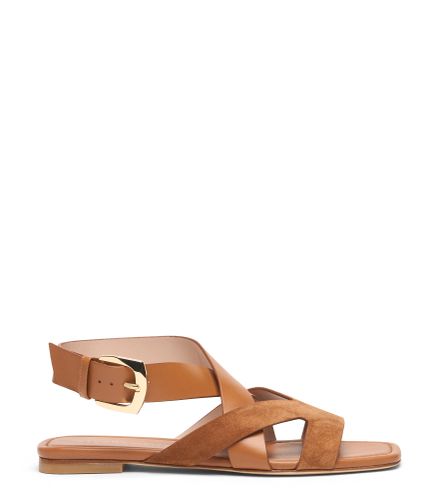 SAI SANDAL, Private Sale 30 off, /, SMOOTH CALF/SPORT SUEDE - Stuart Weitzman - Modalova