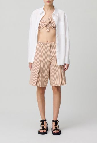 Top bandeau rayé - Claudie Pierlot - Modalova