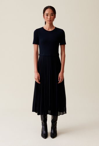 Robe Teli longue bimatière - Claudie Pierlot - Modalova