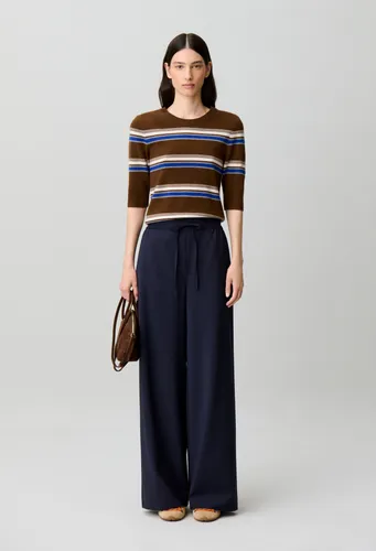 Pantalon large ficelle - Claudie Pierlot - Modalova