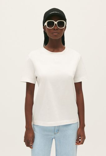 Tee-shirt coton écru - Claudie Pierlot - Modalova