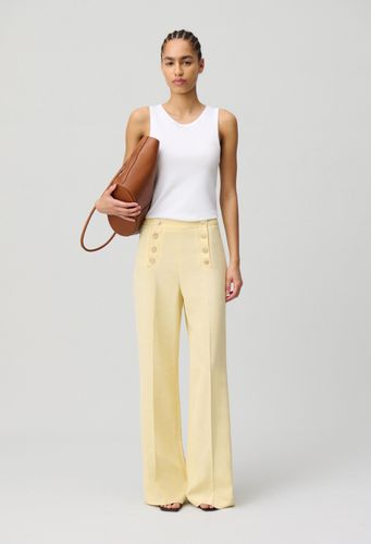 Pantalon droit à pont - Claudie Pierlot - Modalova