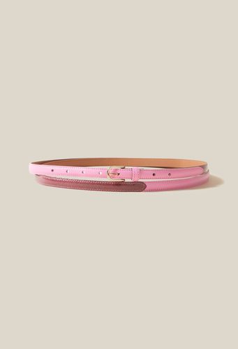 Ceinture fine cuir - Claudie Pierlot - Modalova