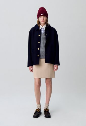 Jupe courte droite - Claudie Pierlot - Modalova