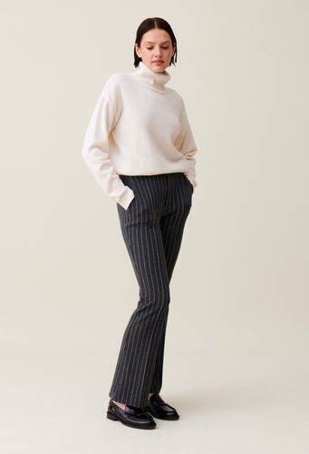 Pantalon flare à rayures - Claudie Pierlot - Modalova