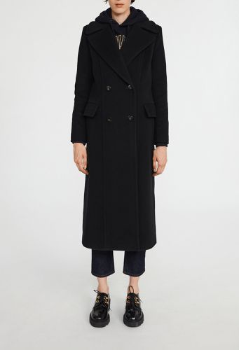 Manteau long croisé - Claudie Pierlot - Modalova