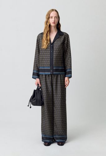 Chemise soie fluide - Claudie Pierlot - Modalova
