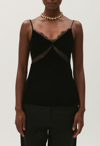 Caraco velours noir - Claudie Pierlot - Modalova