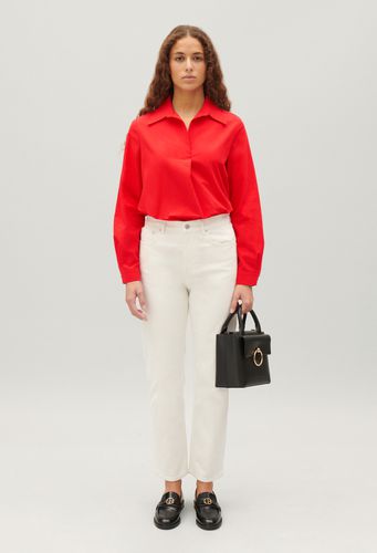 Blouse coton manches longues - Claudie Pierlot - Modalova