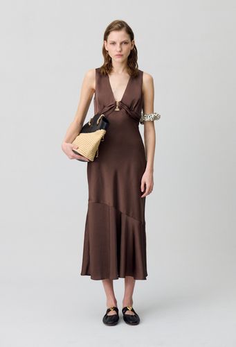 Robe longue fluide - Claudie Pierlot - Modalova