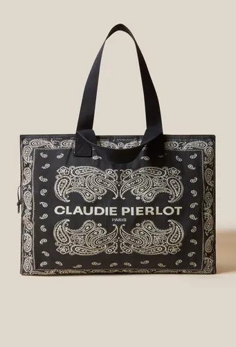 Sac cabas coton recyclé - Claudie Pierlot - Modalova