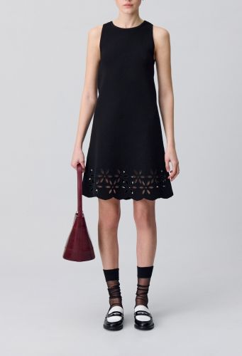 Robe courte maille fine - Claudie Pierlot - Modalova