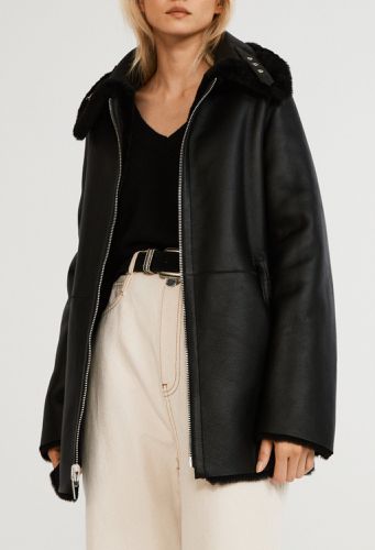 Manteau zippé - Claudie Pierlot - Modalova