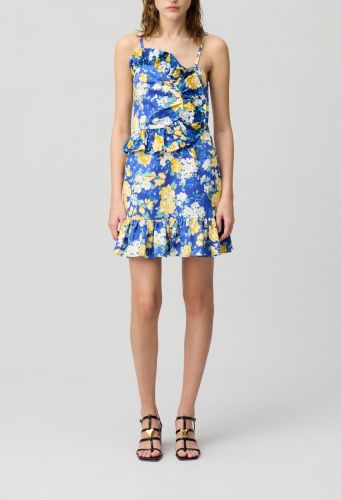 Robe courte volantée - Claudie Pierlot - Modalova