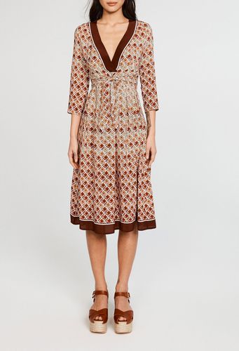 Robe midi à nouer - Claudie Pierlot - Modalova