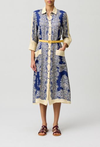 Robe longue imprimée - Claudie Pierlot - Modalova