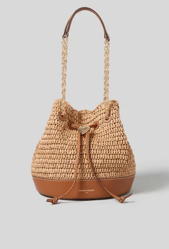 Sac seau panier tressé - Claudie Pierlot - Modalova