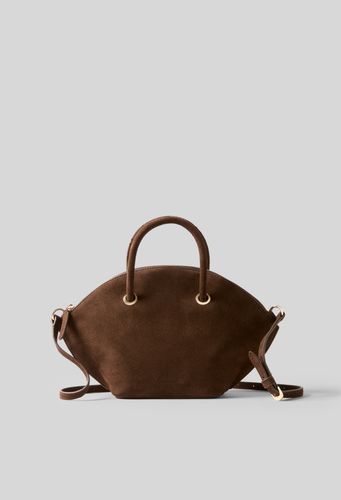Sac Grelot cuir velours - Claudie Pierlot - Modalova