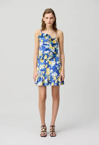 Robe courte volantée - Claudie Pierlot - Modalova