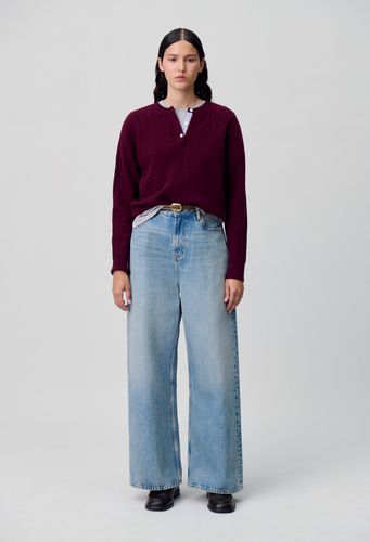 Pull maille col tunisien - Claudie Pierlot - Modalova