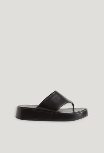 Sandales cuir noir - Claudie Pierlot - Modalova