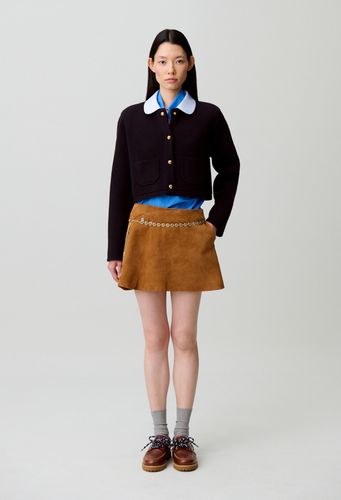 Cardigan avec col - Claudie Pierlot - Modalova