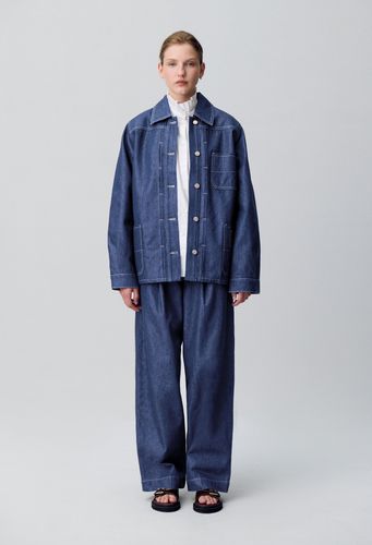 Veste denim droite - Claudie Pierlot - Modalova