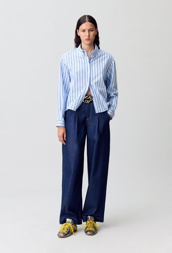 Chemise oversize rayures - Claudie Pierlot - Modalova