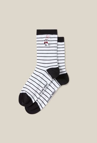 Chaussettes Jean Toto à rayures - Claudie Pierlot - Modalova