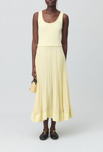 Robe longue trompe l'ail - Claudie Pierlot - Modalova