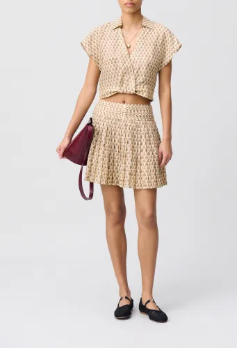 Chemise fluide courte - Claudie Pierlot - Modalova
