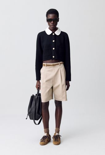 Cardigan court col amovible - Claudie Pierlot - Modalova
