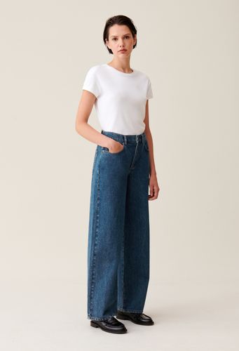 Jean Michel baggy denim foncé - Claudie Pierlot - Modalova