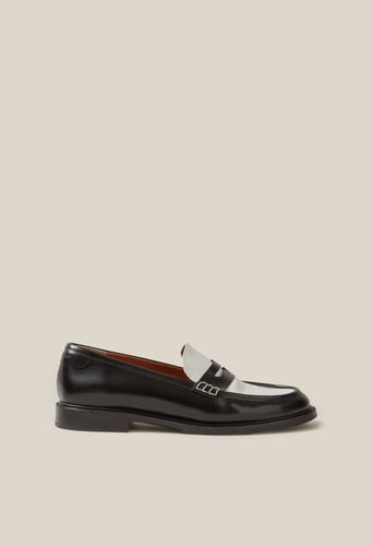 Mocassins cuir bicolore - Claudie Pierlot - Modalova