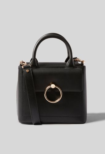 Sac Anouck cuir noir - Claudie Pierlot - Modalova