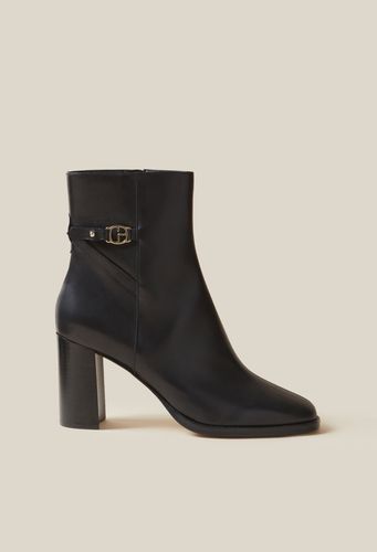 Bottines talons cuir vernis - Claudie Pierlot - Modalova