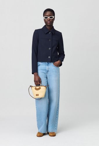 Veste boite marine - Claudie Pierlot - Modalova