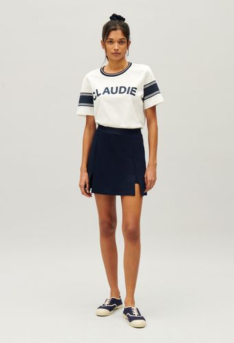 Jupe tennis bleu marine - Claudie Pierlot - Modalova