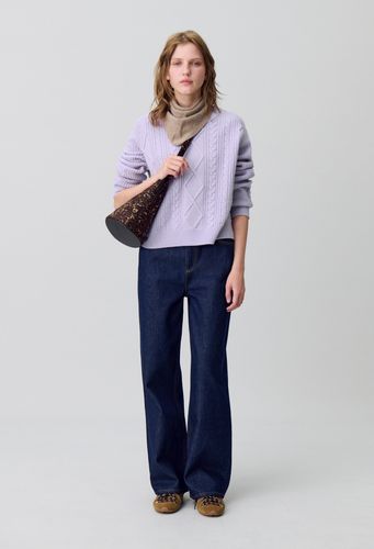 Pull jacquard large - Claudie Pierlot - Modalova