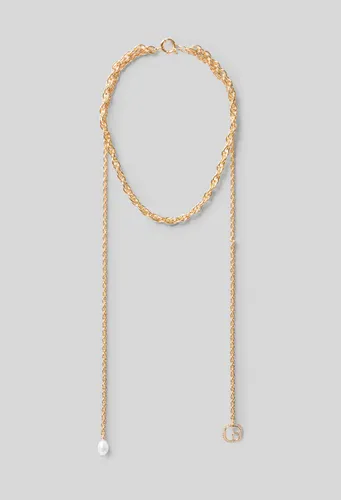 Collier double chaîne perle - Claudie Pierlot - Modalova