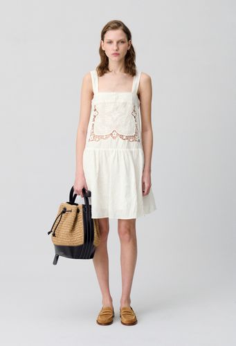 Robe courte buste brodé - Claudie Pierlot - Modalova