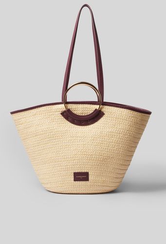 Panier raphia tressé à anses - Claudie Pierlot - Modalova