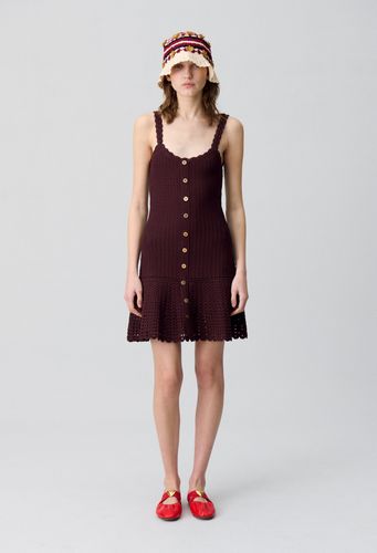 Robe courte crochet - Claudie Pierlot - Modalova