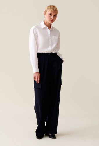 Pantalon cargo marine - Claudie Pierlot - Modalova