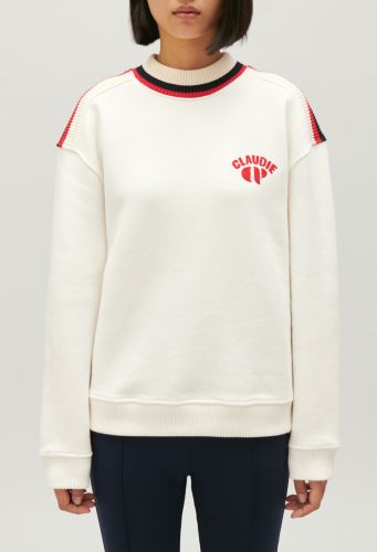 Sweatshirt bicolore - Claudie Pierlot - Modalova