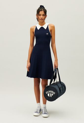 Robe tennis bleu marine - Claudie Pierlot - Modalova