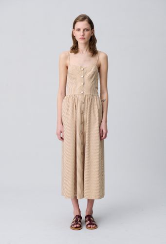 Robe longue rayée - Claudie Pierlot - Modalova