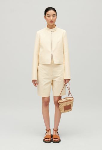 Bermuda coton beige clair - Claudie Pierlot - Modalova