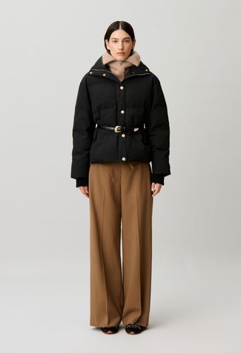 Doudoune courte coupe large col montant - Claudie Pierlot - Modalova